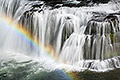 Lower Lewis River Falls and Rainbow, Washington