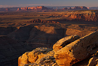 San Juan Canyons and Monument Valley, Sunrise