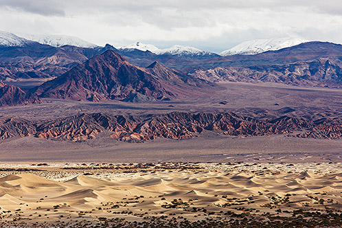 Mesquite Flat Dunes, Grapevine Mountains, Death Valley National Park