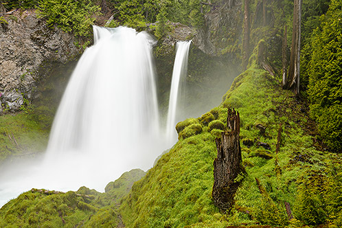 Sahalie Falls, Mackenzie River, Oregon