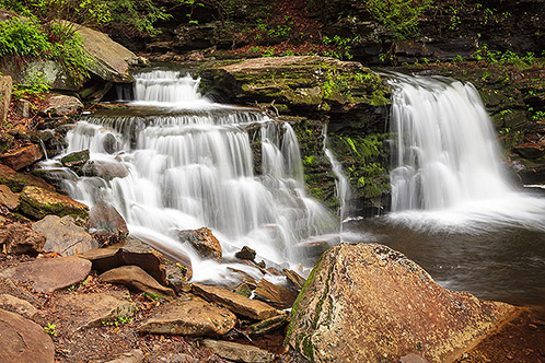 Cayuga Falls, Ricketts Glen State Park, Pennsylvania