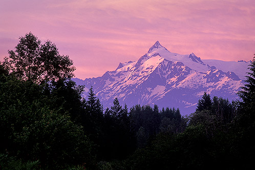 Mount Shuksan Sunset, Cascade Range, Washington