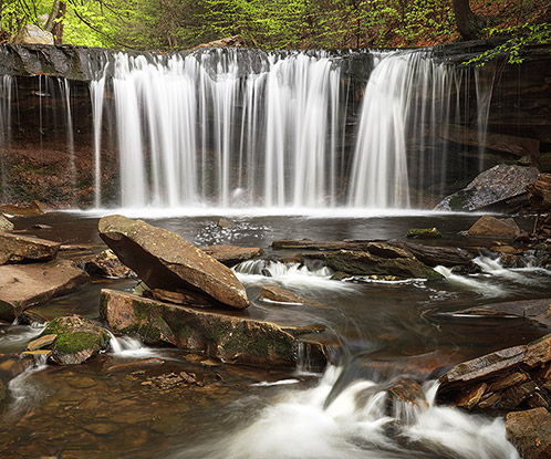 Oneida Falls, Ricketts Glen State Park, Pennsylvania