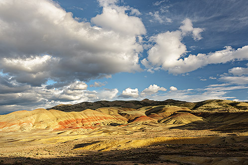 John Day Fossil Beds, Painted Hills, Clearing Storm
