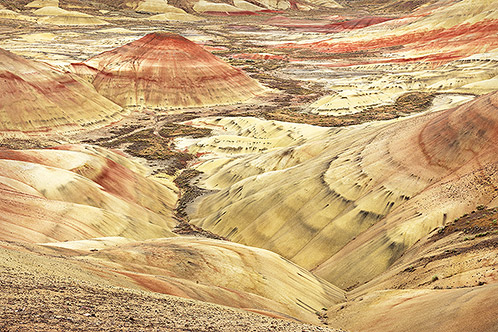 Painted Hills, John Day Fossil Beds, Oregon